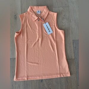 Daily Sports Womens Sleeveless Top Orange Size Medium